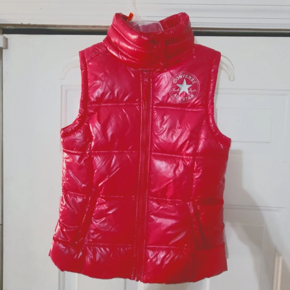 Like New Pink Converse Puffer Vest~10/12~Girls~Spring~Fashion